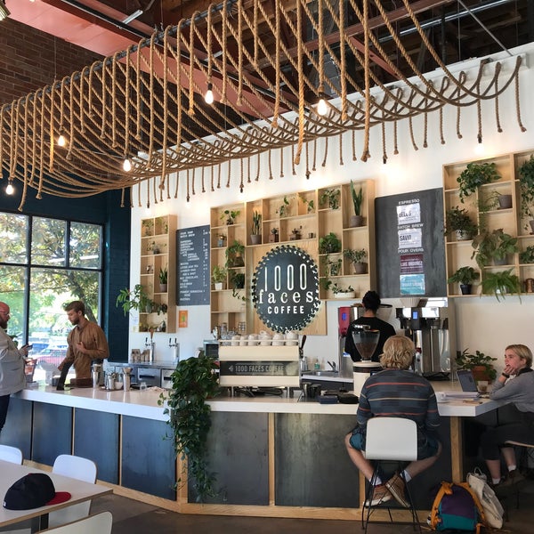 1000 Faces coffee shop in Athens GA