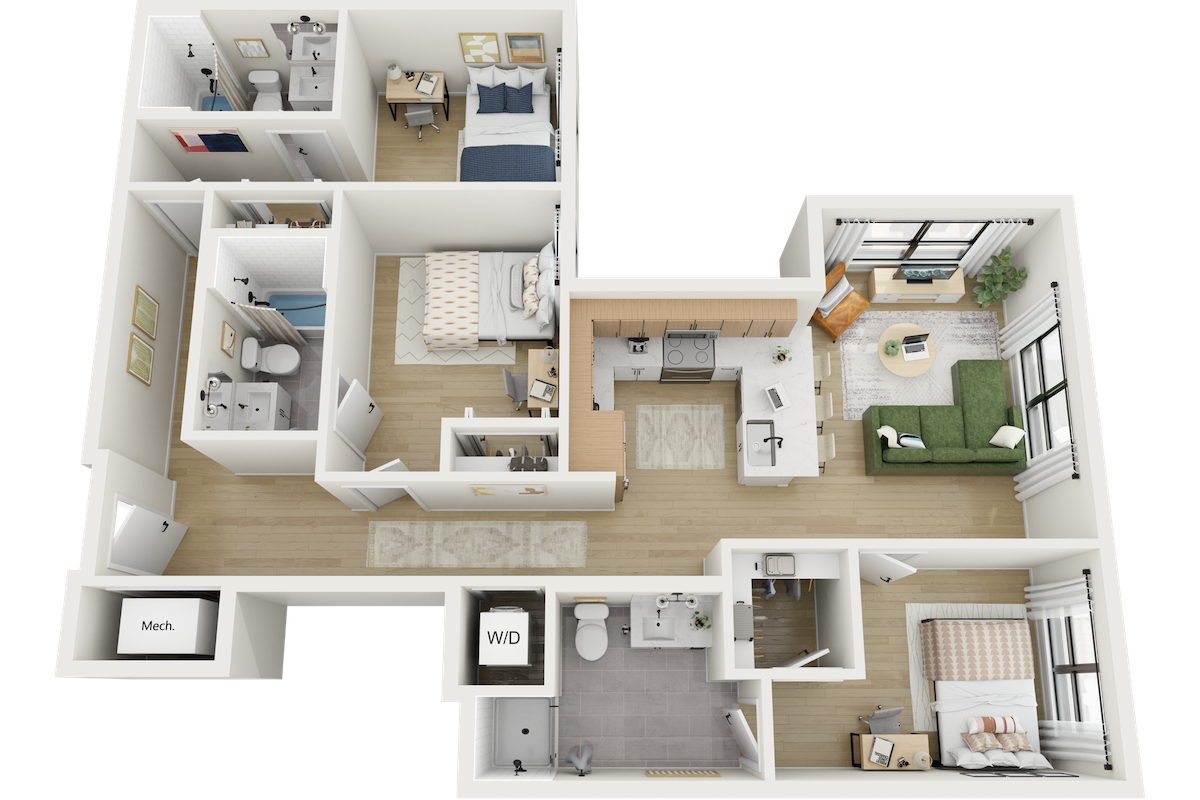 The Baldwin – ID:1049343 Floorplan Image