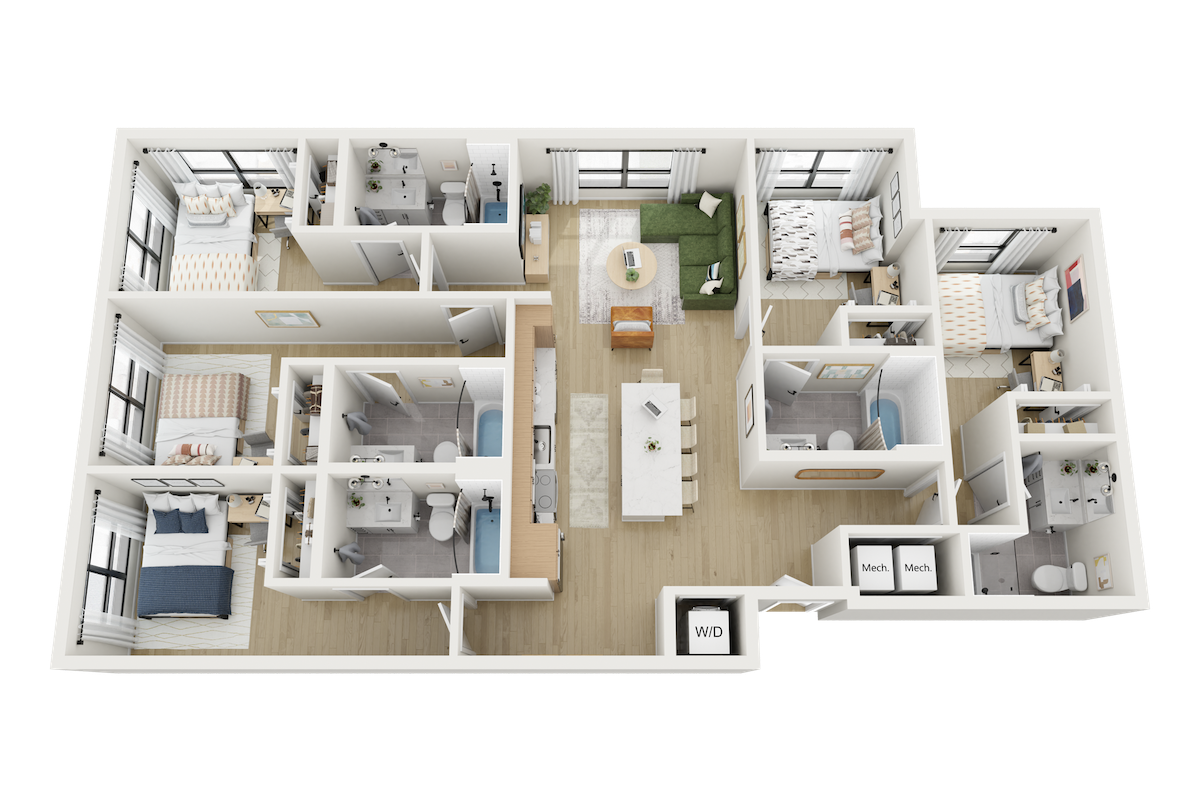 The Mitchell – ID:1049350 Floorplan Image