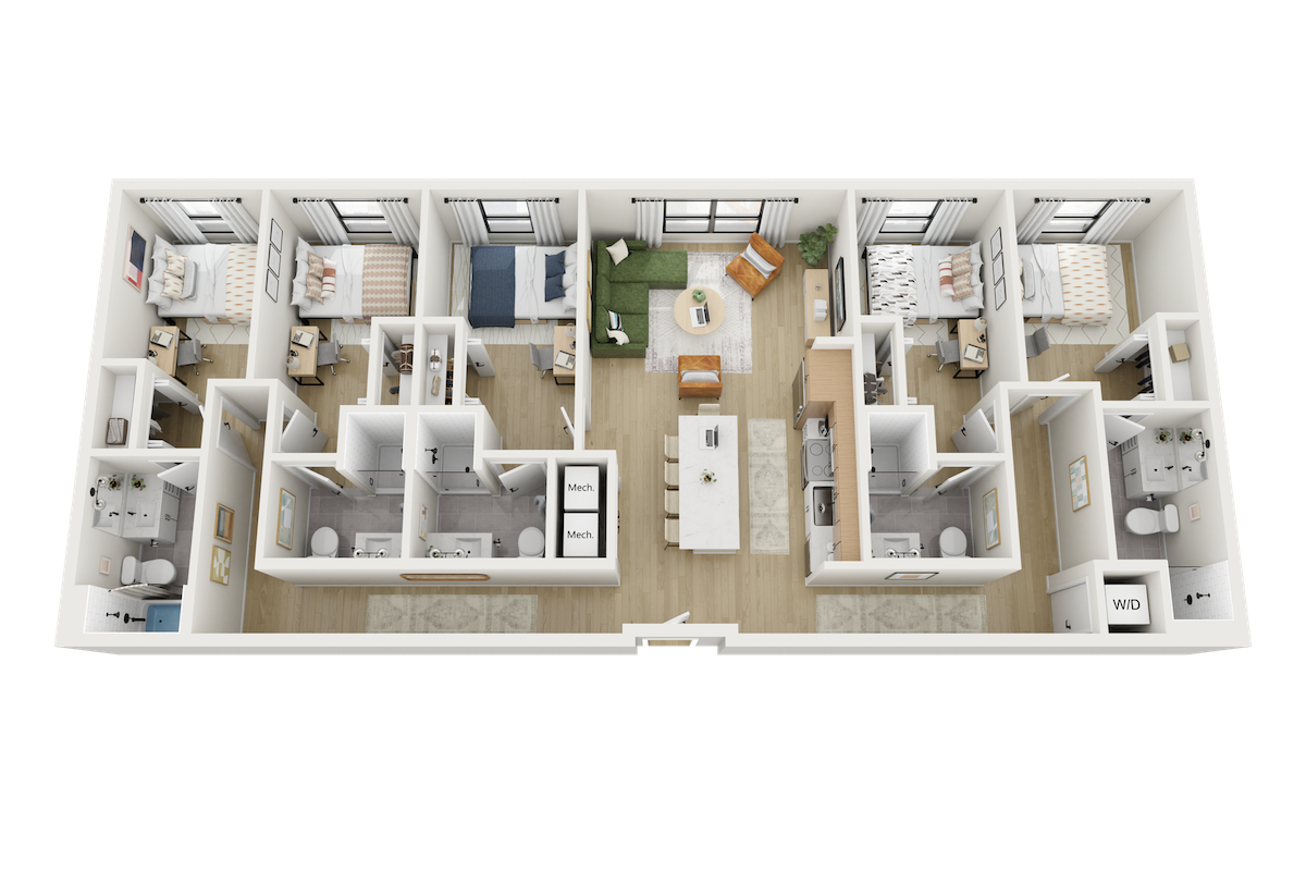 The Broad – ID:1049342 Floorplan Image