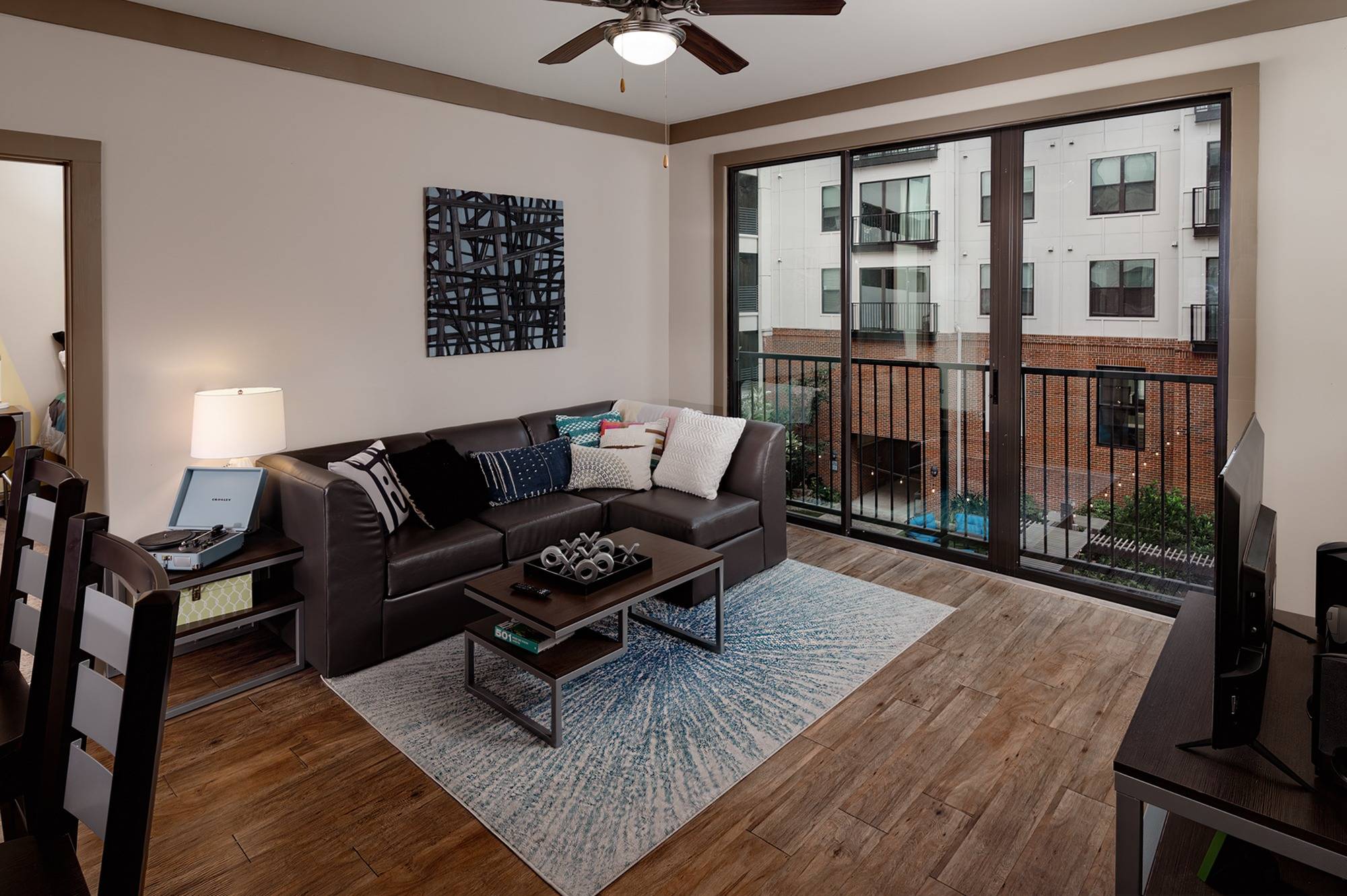 Interior photo of a living room at The Standard at Athens