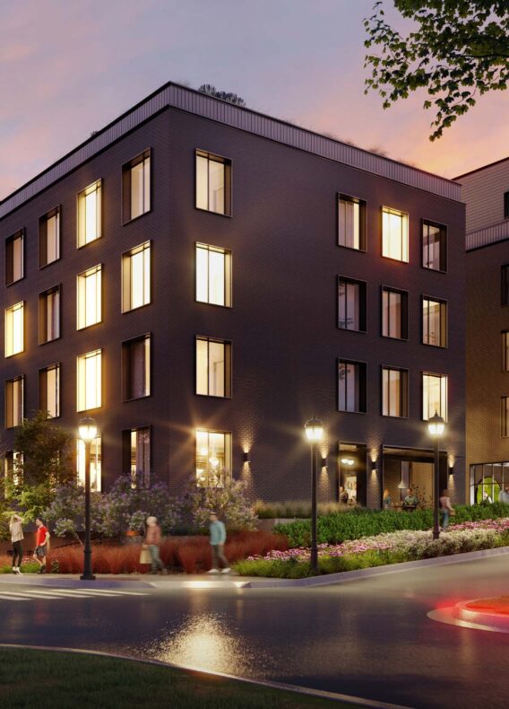 the exterior of The William in Athens GA