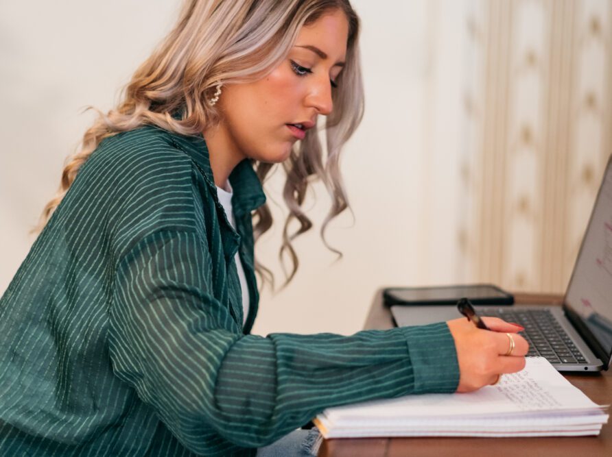 Girl Studying