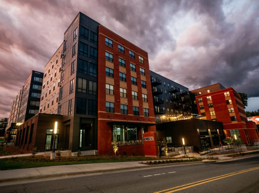 Exterior Rambler Athens at night