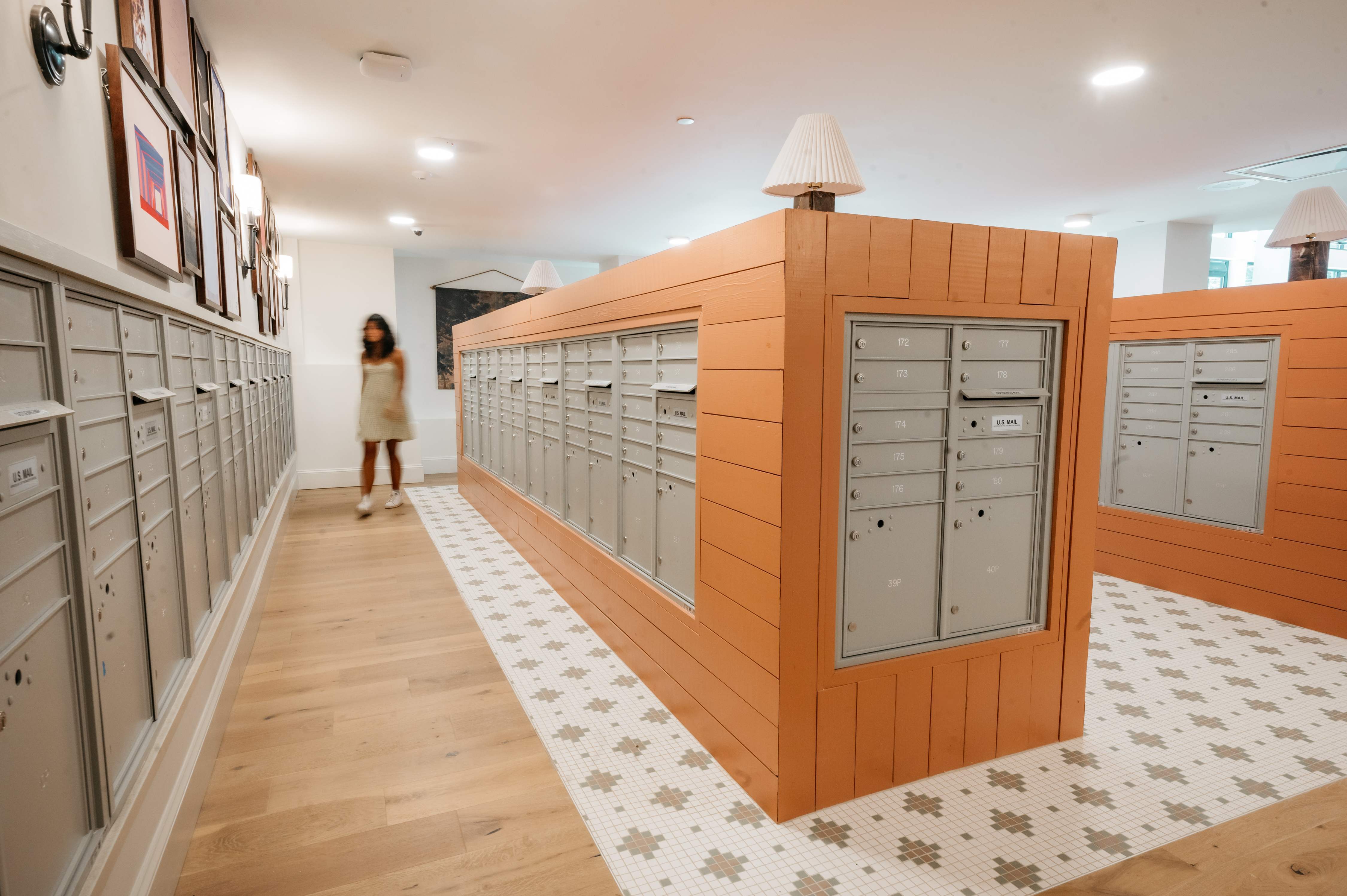 Rambler Athen's mail room